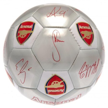 (image for) Arsenal FC Sig Silver Football