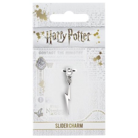 (image for) Harry Potter Silver Plated Charm Lightning Bolt
