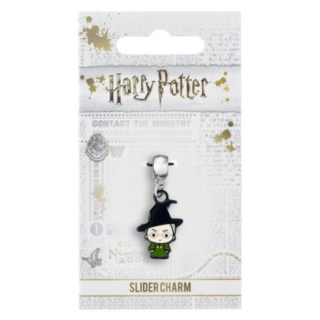 (image for) Harry Potter Silver Plated Charm Chibi Professor McGonagall