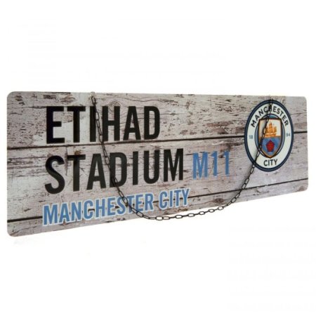 (image for) Manchester City FC Rustic Garden Sign