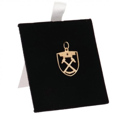 (image for) West Ham United FC 9ct Gold Pendant Crest