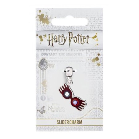 (image for) Harry Potter Silver Plated Charm Luna Lovegood Glasses