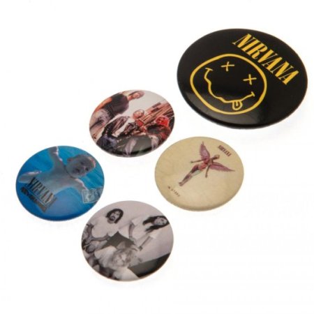 (image for) Nirvana Button Badge Set