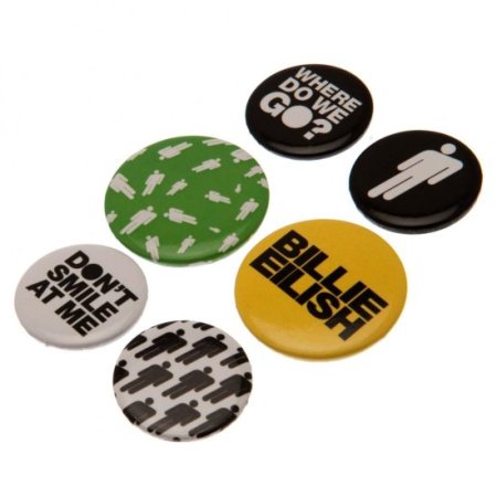 (image for) Billie Eilish Button Badge Set Stickman
