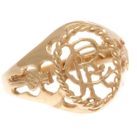 (image for) Rangers FC 9ct Gold Crest Ring X-Small