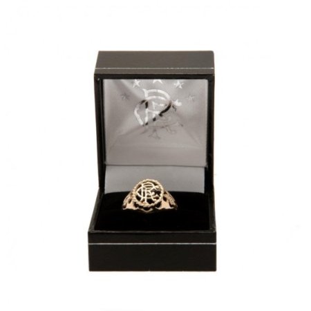 (image for) Rangers FC 9ct Gold Crest Ring Small