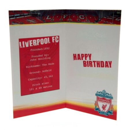 (image for) Liverpool FC No. 1 Fan Birthday Card