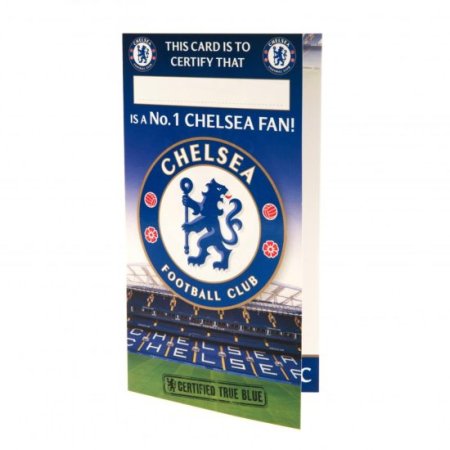(image for) Chelsea FC No. 1 Fan Birthday Card