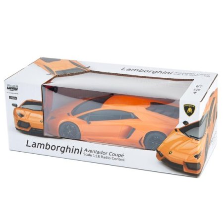 (image for) Lamborghini Aventador Radio Controlled Car 1:18 Scale Orange