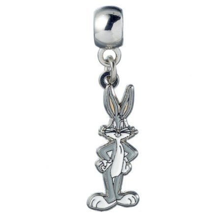 (image for) Looney Tunes Silver Plated Charm Bugs Bunny