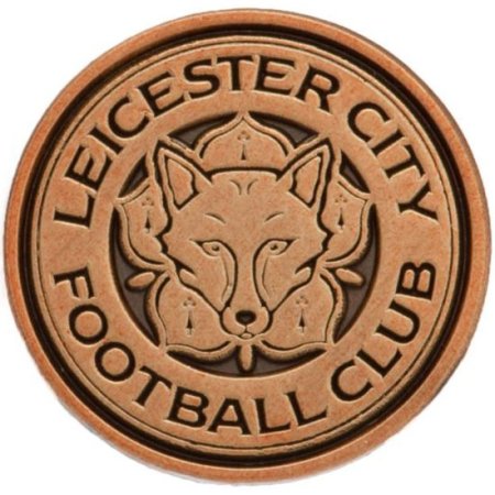 (image for) Leicester City FC Antique Gold Crest Badge