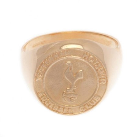 (image for) Tottenham Hotspur FC 9ct Gold Crest Ring Medium