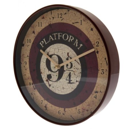 (image for) Harry Potter Wall Clock 9 & 3 Quarters