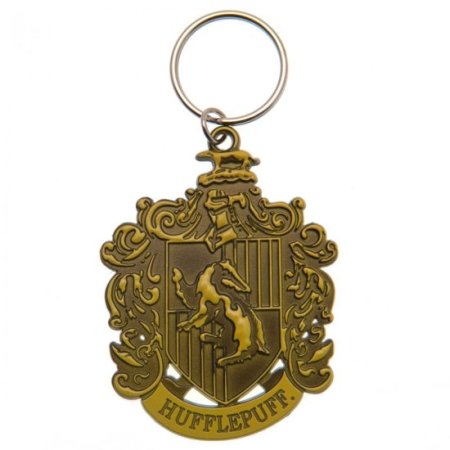 (image for) Harry Potter Debossed Metal Keyring Hufflepuff