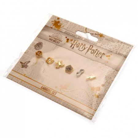 (image for) Harry Potter Gold Plated Earring Set