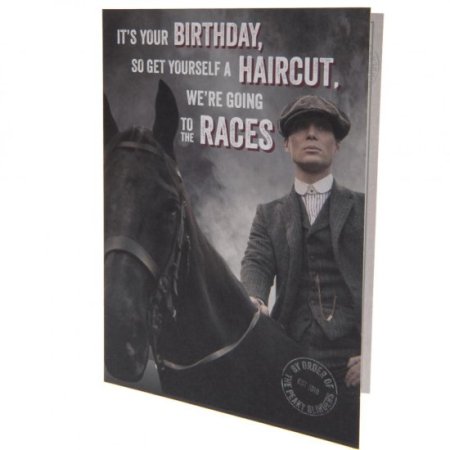 (image for) Peaky Blinders Birthday Card Races