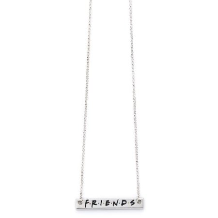 (image for) Friends Silver Plated Necklace Logo