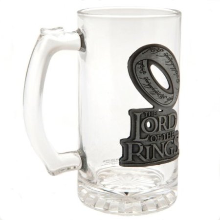 (image for) The Lord Of The Rings Glass Tankard Logo