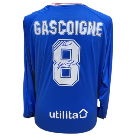 (image for) Rangers FC Gascoigne Signed Shirt