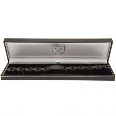 (image for) West Ham United FC Black IP Bracelet