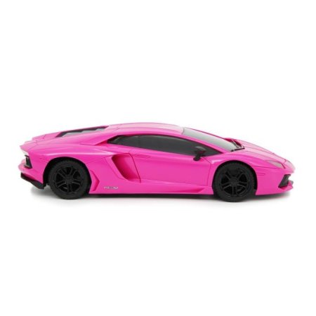 (image for) Lamborghini Aventador Radio Controlled Car 1:24 Scale Pink