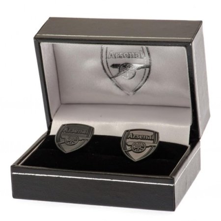 (image for) Arsenal FC Black IP Cufflinks