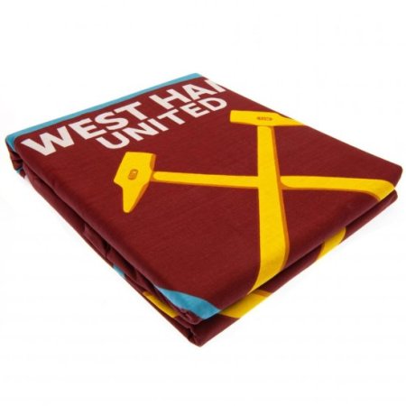(image for) West Ham United FC Multi Crest Single Duvet Set