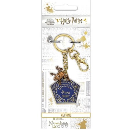 (image for) Harry Potter Charm Keyring Chocolate Frog