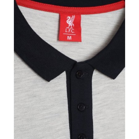 (image for) Liverpool FC Colour Block Polo Mens Navy X Large