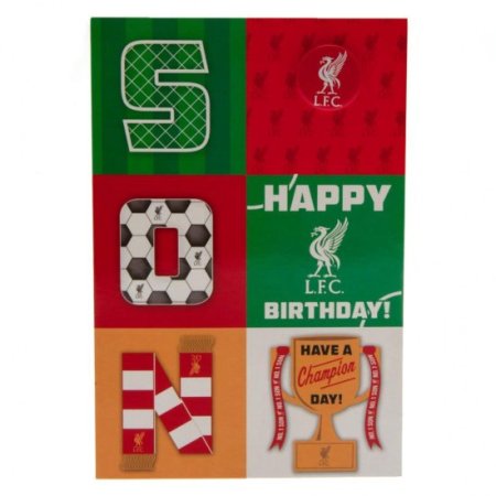 (image for) Liverpool FC Son Birthday Card