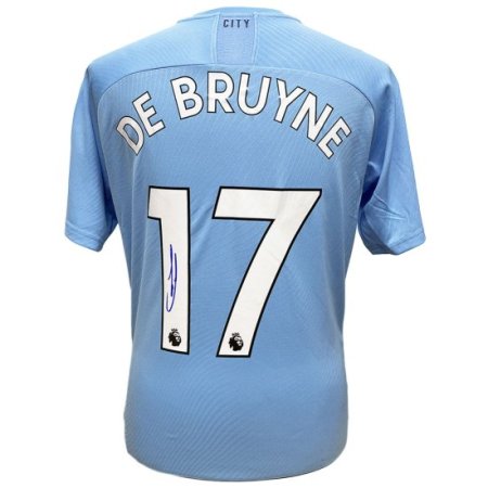 (image for) Manchester City FC De Bruyne Signed Shirt