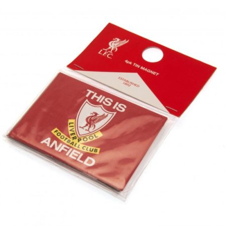 (image for) Liverpool FC 4pk Fridge Magnet Set