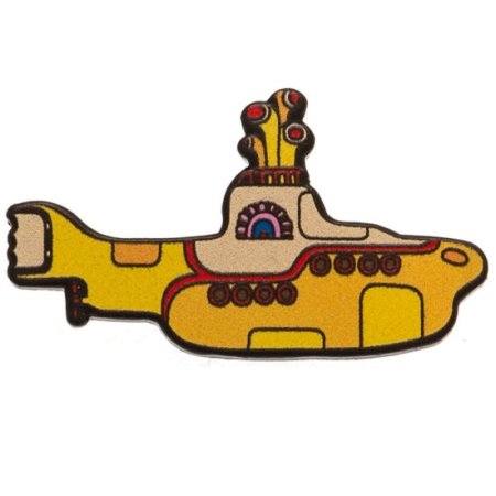 (image for) The Beatles Badge Yellow Submarine