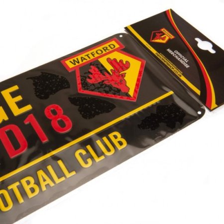 (image for) Watford FC Colour Street Sign