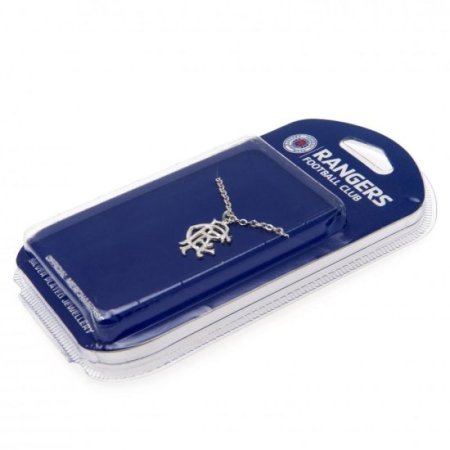 (image for) Rangers FC Silver Plated Pendant & Chain XL