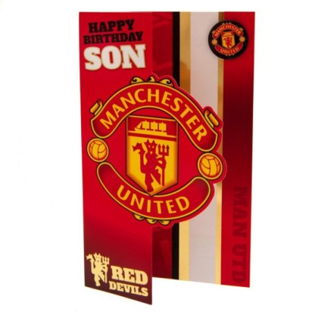 (image for) Manchester United FC Son Birthday Card