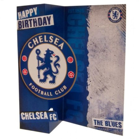 (image for) Chelsea FC The Blues Birthday Card