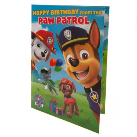 (image for) Paw Patrol Birthday Sound Card