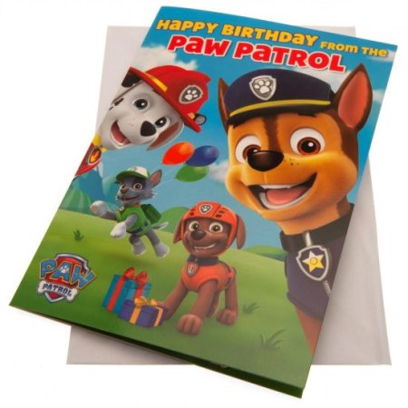 (image for) Paw Patrol Birthday Sound Card