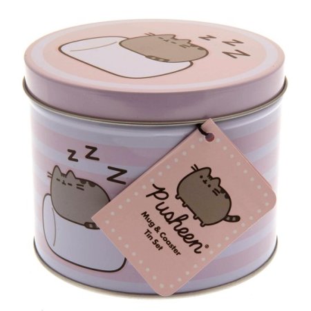 (image for) Pusheen Mug & Coaster Gift Tin