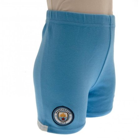 (image for) Manchester City FC Shirt & Short Set 9-12 Mths SQ