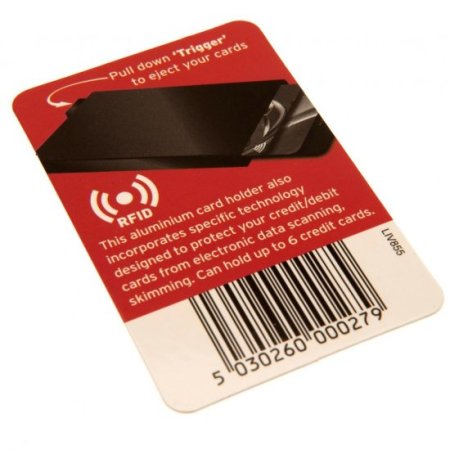 (image for) Liverpool FC rfid Aluminium Card Case