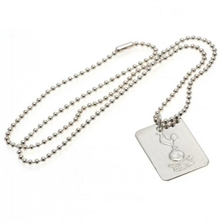 (image for) Tottenham Hotspur FC Silver Plated Dog Tag & Chain