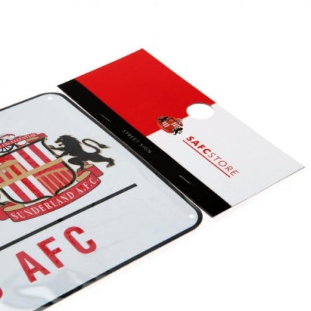 (image for) Sunderland AFC White Street Sign