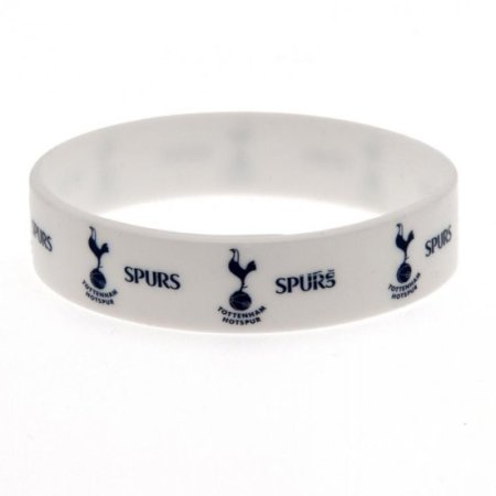 (image for) Tottenham Hotspur FC White Silicone Wristband