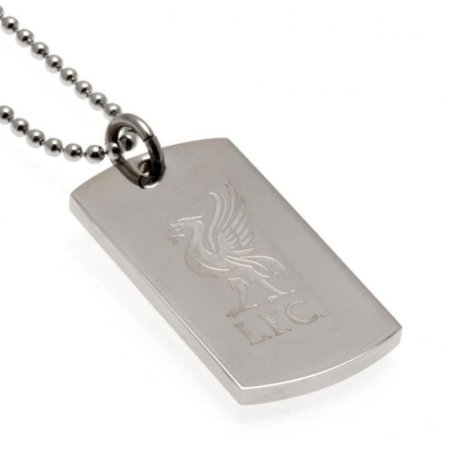 (image for) Liverpool FC Engraved Dog Tag & Chain LB