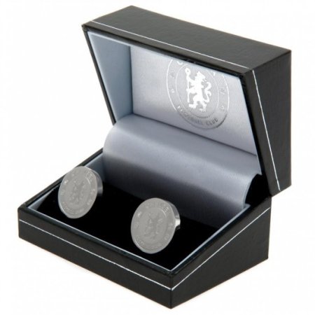 (image for) Chelsea FC Stainless Steel Formed Cufflinks