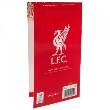 (image for) Liverpool FC No. 1 Dad Birthday Card