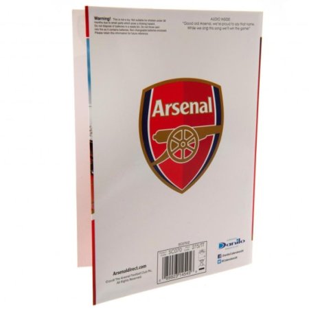 (image for) Arsenal FC Musical Birthday Card