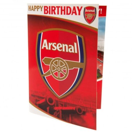 (image for) Arsenal FC Musical Birthday Card